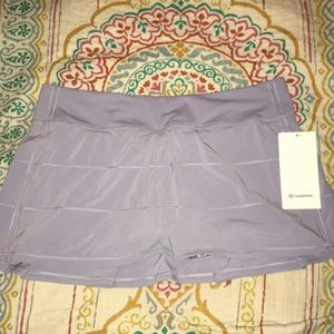Lululemon Pace Rival Skirt Lavender